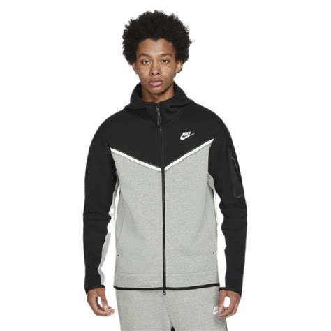 nike tech heren zwart|nike tech zwart met grijs.